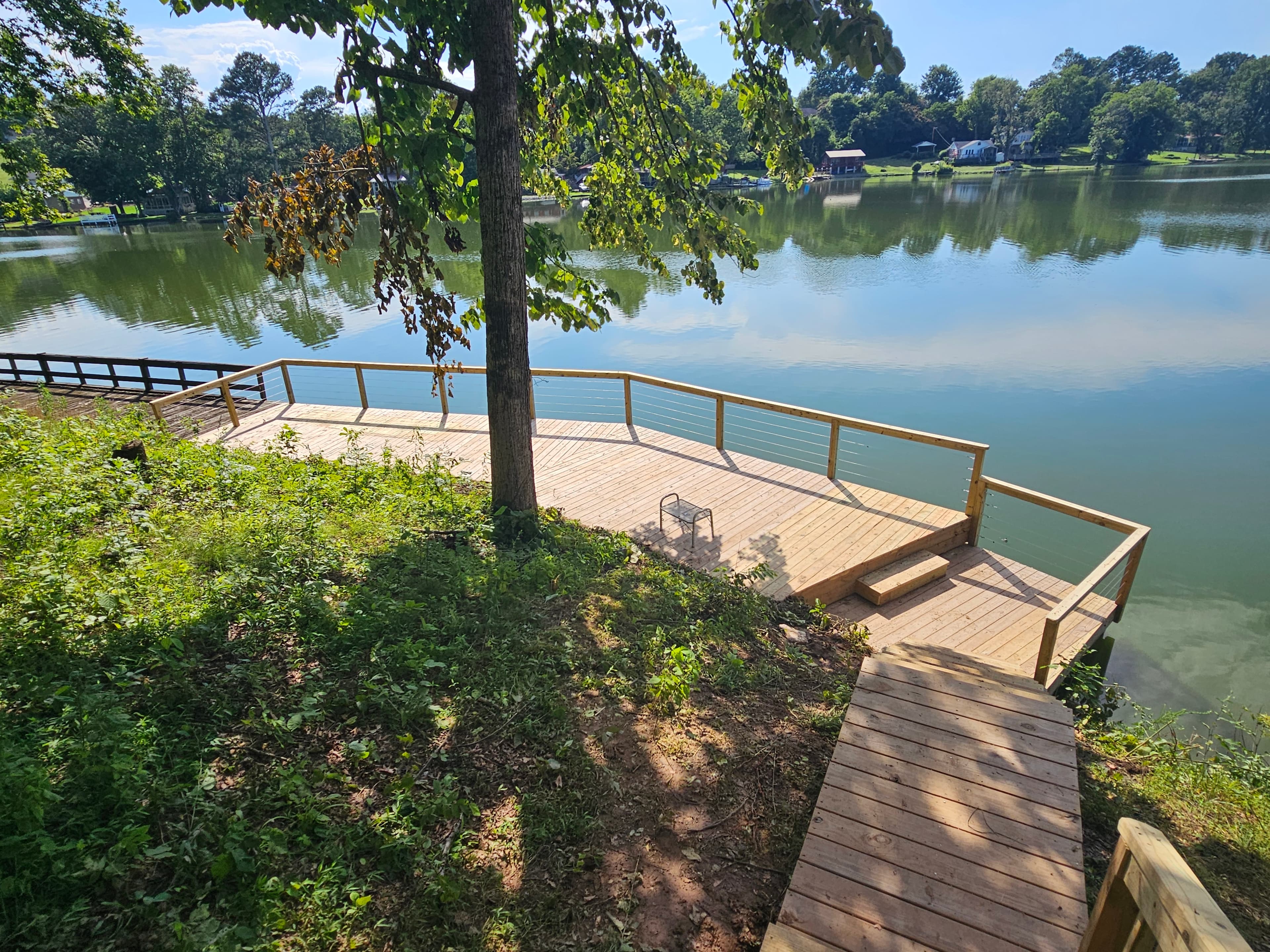 Lake Deck Railing
